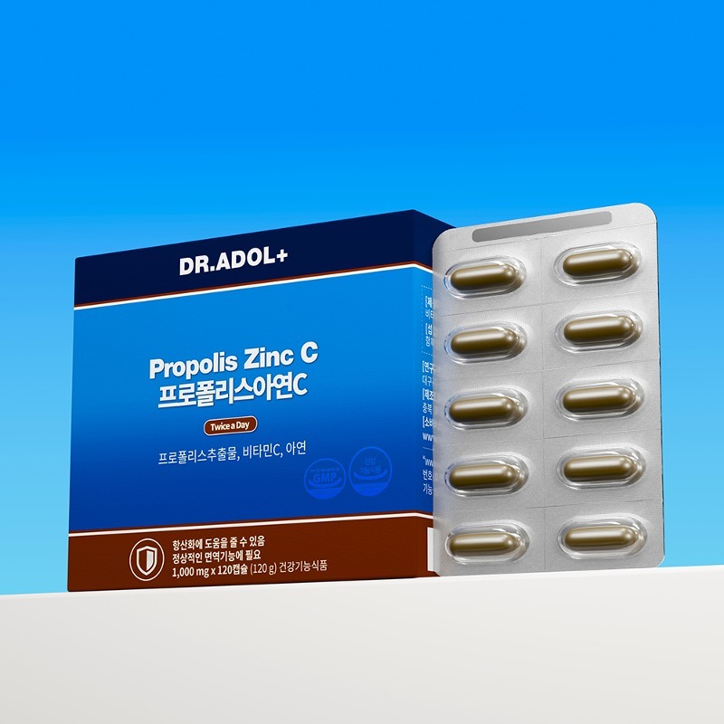 <b>닥터아돌</b> 프로폴리스<b>아연</b>C