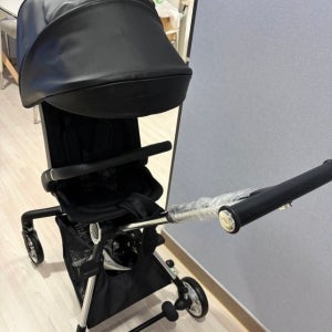 르베르 스핀 360 휴대용유모차 경량 아기유모차 여행용 유모카 트라이크(블랙빈)