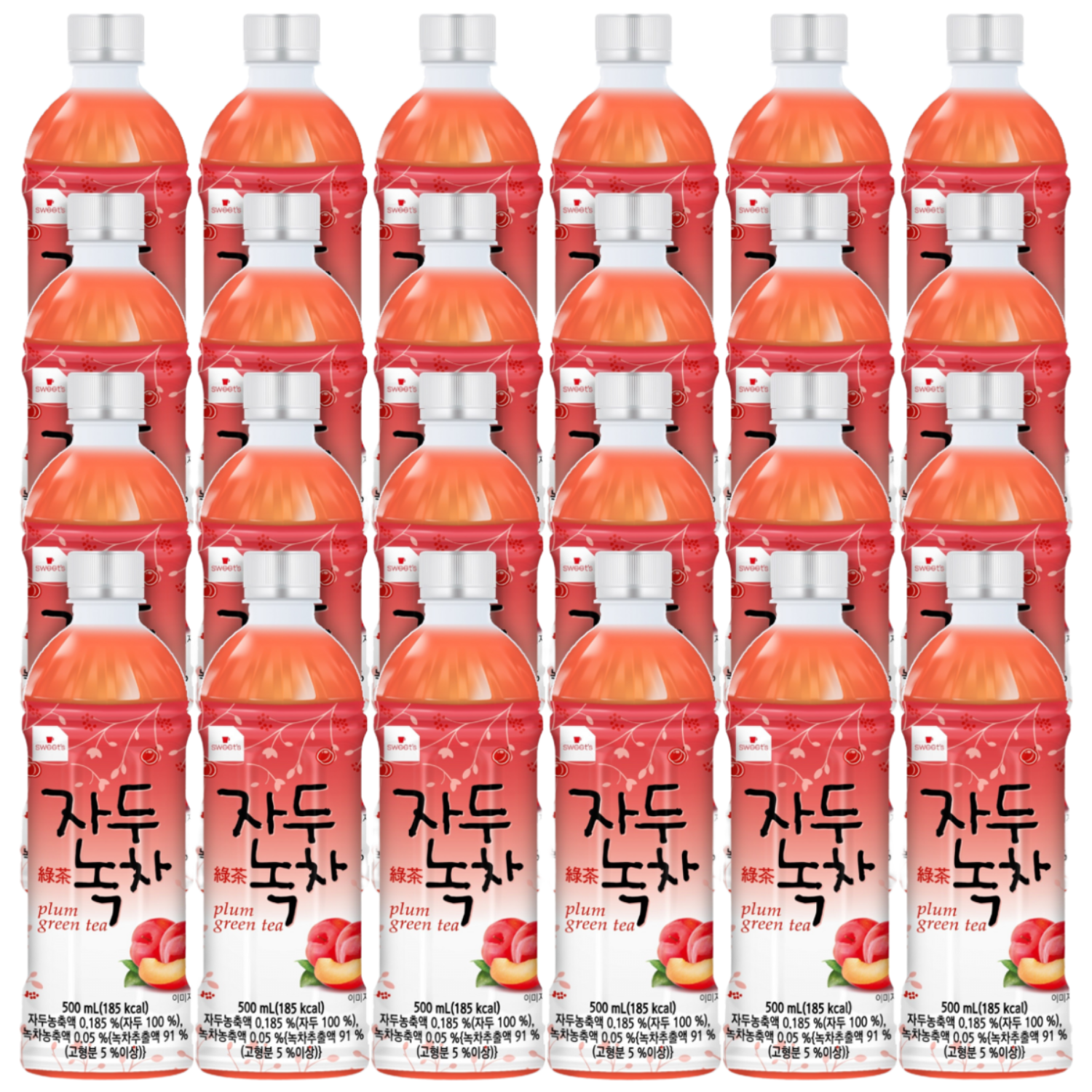웰그린 스위츠 자두녹차 페트음료