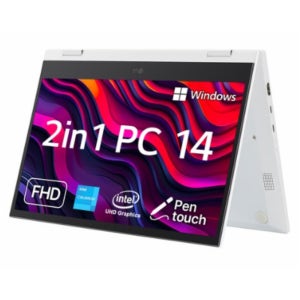 LG전자 2in1 PC 14 셀러론  화이트  64GB  4GB  WIN11 Pro  14T30S-E710ML