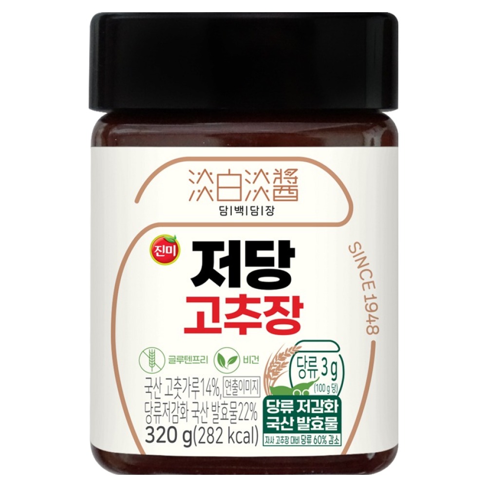 담백담장 저당고추장 성분 분석