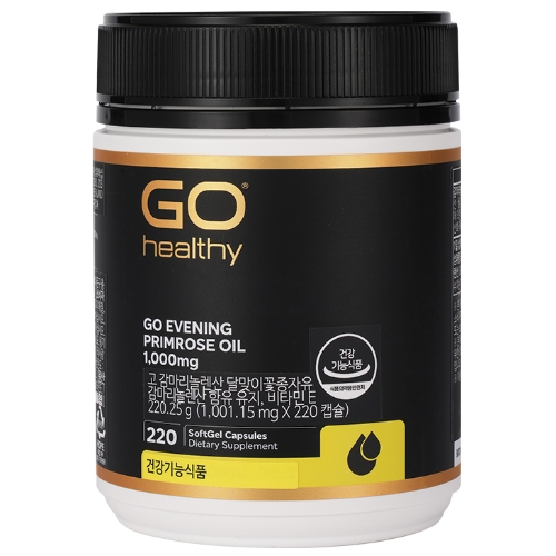 <b>고헬씨</b> 고 감마리놀렌산 달맞이꽃종자유 1001.15mg x 220캡슐, 1개