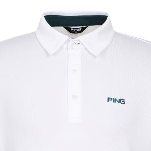 [핑]남성 그라데이션 로고 카라 반팔 티셔츠 Z3032500578