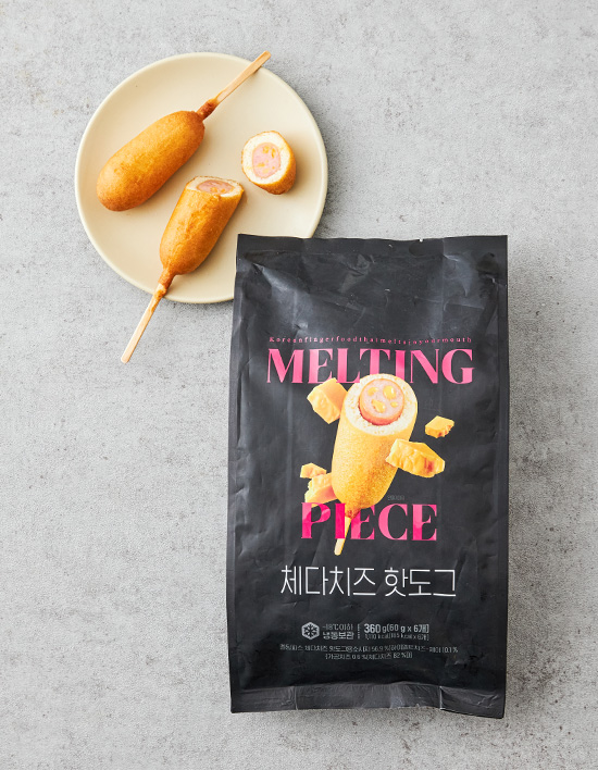 멜팅피스 체다치즈 핫도그 성분 분석