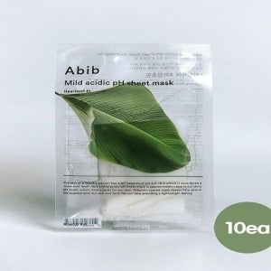 아비브 약산성 pH 시트 마스크 어성초 핏 10장(SH)