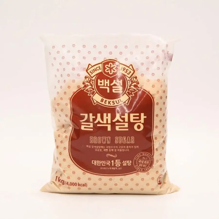 달고나 단맛 황설탕 1kg <b>당류</b> 식자재 베이킹재료 뽑기 감리로운