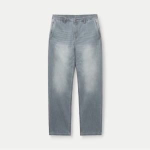 [시리즈] 그레이 워싱 테이퍼드 밴딩 데님 SAPDM26151GYX