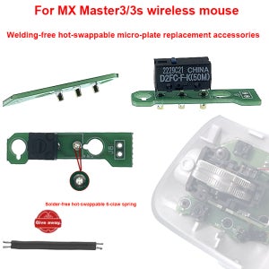 MX Master3/3s 무선 마우스용 무용접 핫스왑 가능 마이크로 보드 수리 및 교체 액세서리
