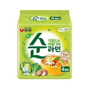 농심 순라면 (100G*4)