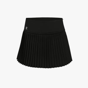 [페어라이어] 플레어 플리츠 페라 스커트 (블랙) FM6SK13RBK