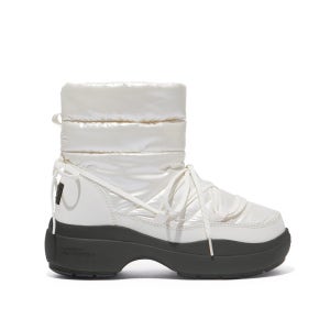 SNOW PADDED BOOTS MIDDLE - IVORY