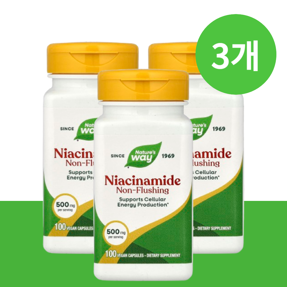네이쳐스웨이 나이아신아마이드 500mg 캡슐 100캡슐, 1개