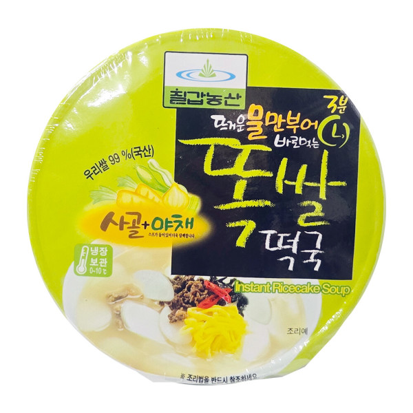 칠갑농산 칠갑 3분똑 쌀떡국