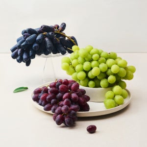 [새벽에On] 수입포도 3종 혼합구성, 캔디하트&어텀크리스피&스윗사파이어 2팩