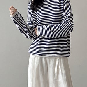두크 마린 스트라이프 티셔츠