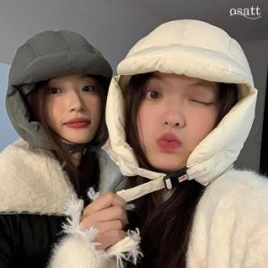오사뜨 방한모자 패딩모자 털모자 군밤 후드 겨울 (19728481)