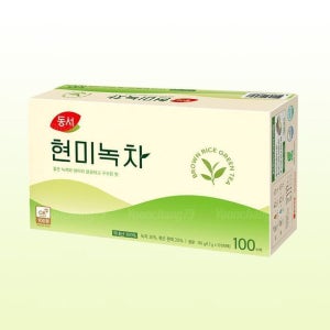 동서 [동서식품]동서 현미녹차 100T/침출차 티백 일회용 (32301551)