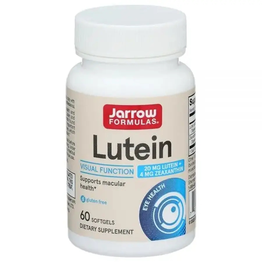 JARROW FORMULAS <b>루테인</b> 소프트젤, 20mg, 60 CT