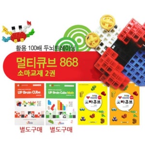 창의수학 멀티큐브 놀이블럭868P 홈플레이 아이돌봄 EQ발달