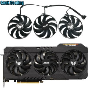 CF9010U12D T 129215 BU PLD09210S12H 비디오 카드 냉각 팬, ASUS TUF RTX 3060, 3060TI, 3070, 3070TI, 3080, 3080