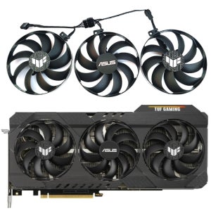 새로운 1LOT 88MM 7PIN CF9010U12D RTX 3070 3080 GPU 팬, ASUS TUF RTX 3060 3060TI 3070 3070TI 3080 3090 그래
