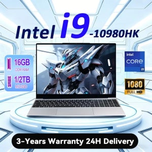 2026 윈도우 11 노트북 15.6인치 지문인식 잠금해제 인텔 코어 I9-10980HK 16GB 램 2TB SSD 백라이트 게이밍 노트북