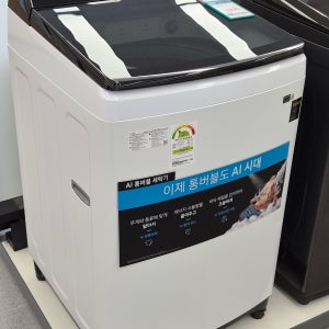 [온누리상품] 삼성전자 AI 통버블 세탁기 19kg 화이트 WA80F19SKW