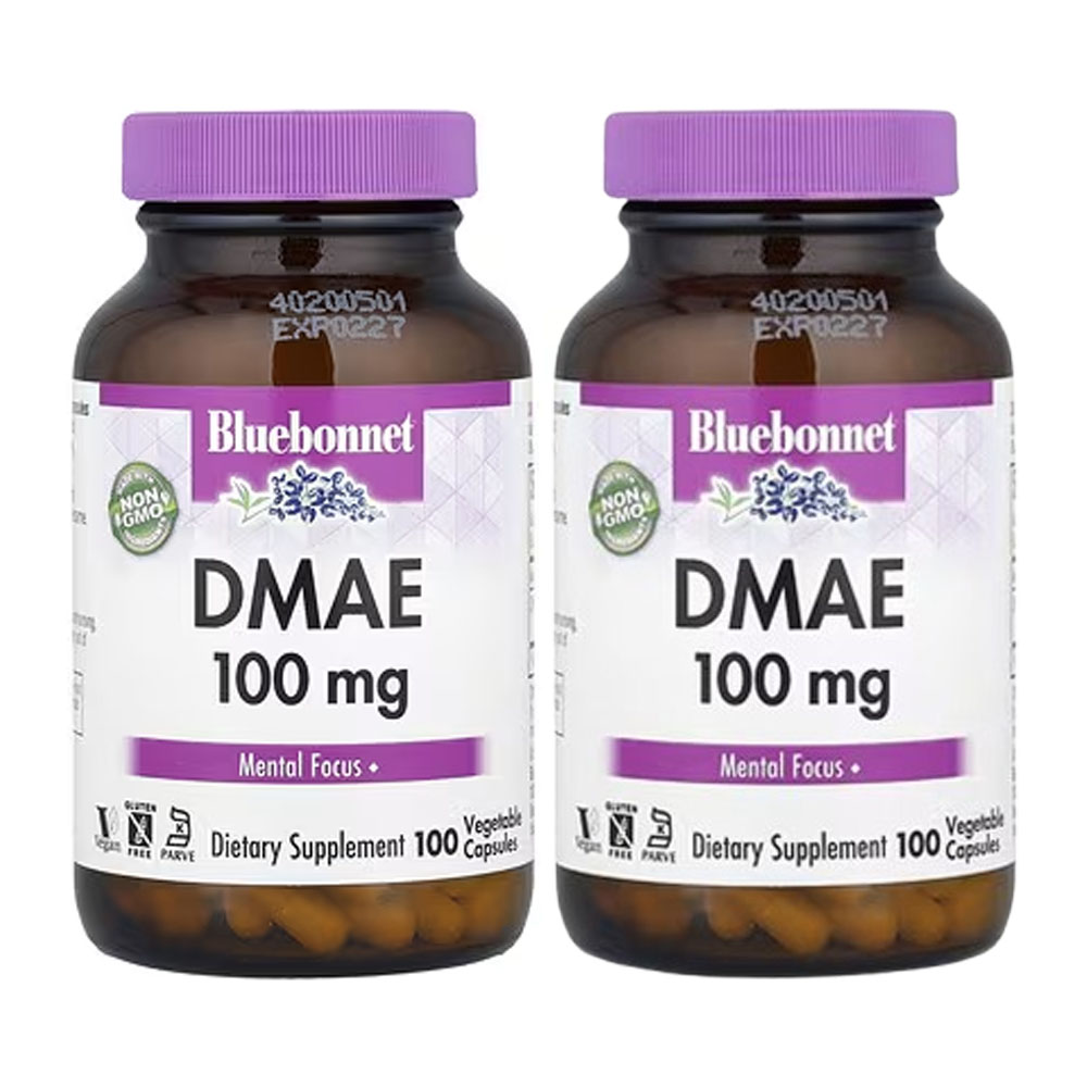 블루보넷 뉴트리션 <b>DMAE 100mg</b> 베지 캡슐 100정  2개