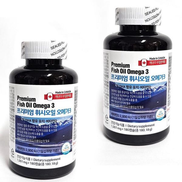 하프클럽/<b>기타</b> 프리미엄 <b>오메가3</b> 180캡슐