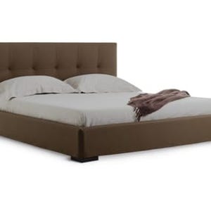 [해외] Casamania & Horm GRENADA - Upholstered leather double bed with tufted headboard (Request Info) 