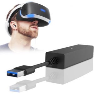 PS5 VR 아답터 PlayStation 5/PS5Pro/PS5 Slim용 PS4VR 카메라 아답터