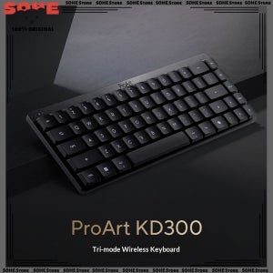 새로운 ASUS ProArt KD300 트라이 모드 무선 RX LP 로우 프로파일 광축 키보드 65% 레이아웃