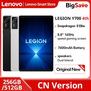 레노버 리전 Y700 4세대 게이밍 태블릿 중국 내수용 스냅드래곤 8 엘리트 8.8인치 3K 165Hz 디스플레이 7600mAh 안드로이드 15 패드 PC