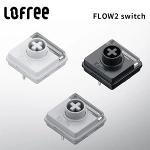 로프리 FLOW2 POM 로우 샤프트 기계식 키보드 스위치 클라우드 시리즈 샤프트 커스터마이징 FLOW2 핫 스왑 카일 커스터마이징