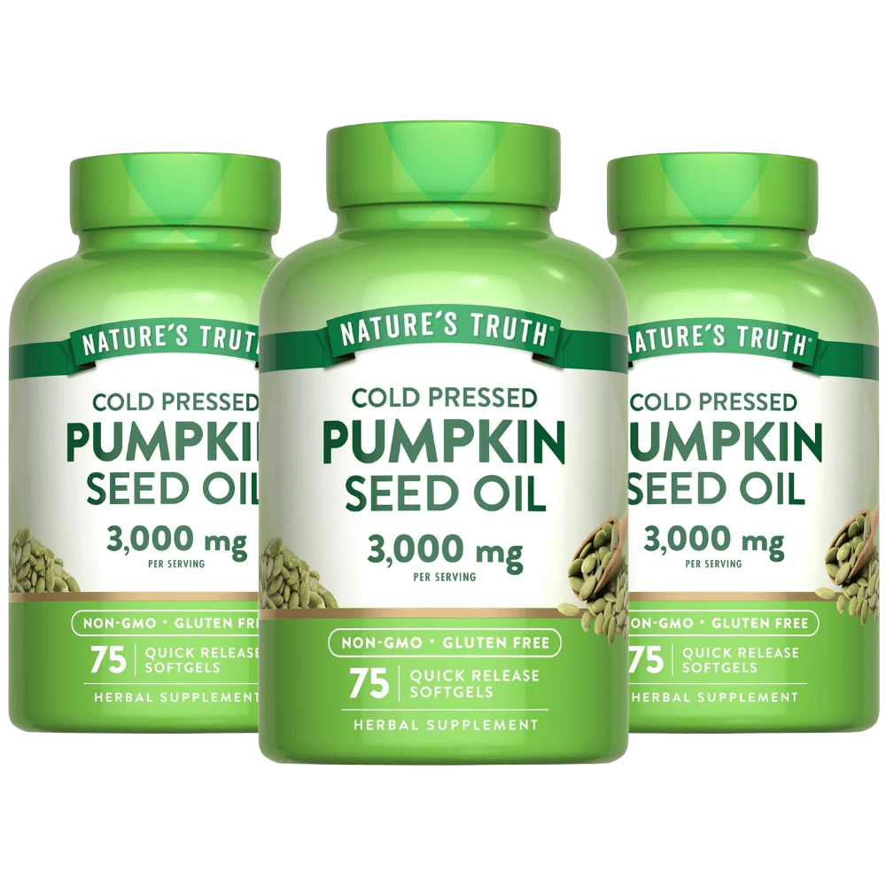 <b>네이처스트루</b> 쿠쿠르비트종자유엑스 호박씨오일 75정 3개