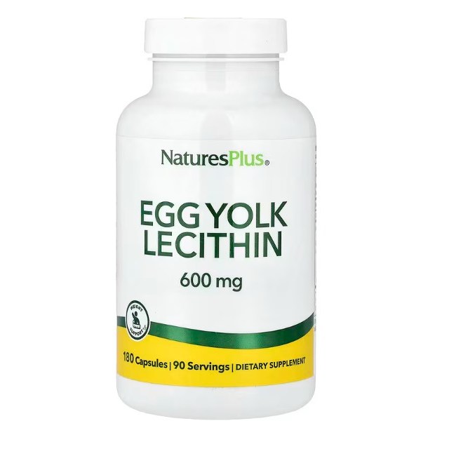 2+2 <b>네이처스플러스</b> 계란 노른자 <b>포스파티딜콜린</b> 레시틴 캡슐 180정  4개