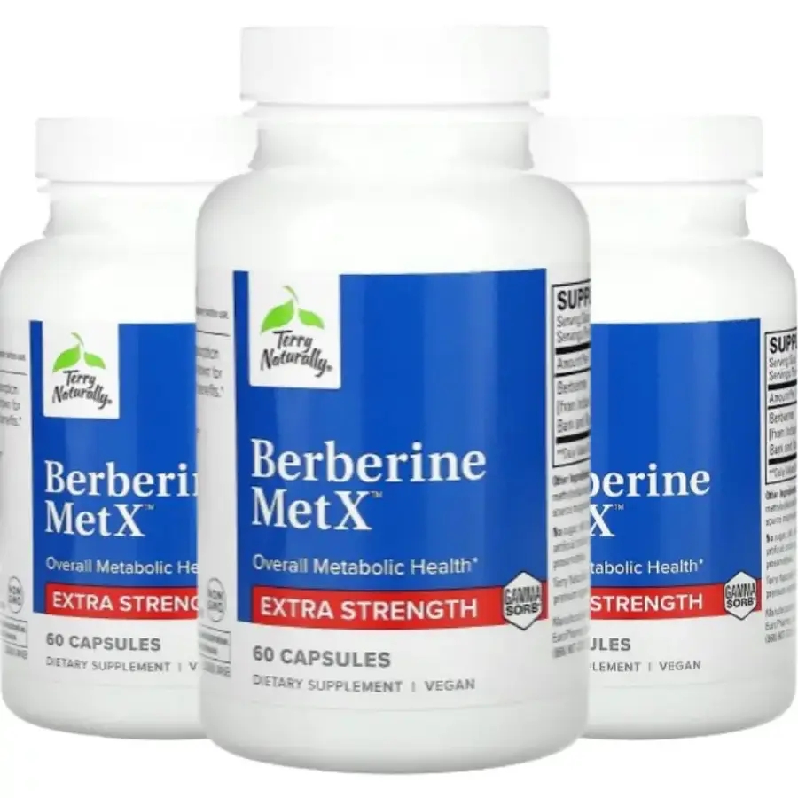 <b>테리내추럴리</b> 베르베린 250mg MetX 엑스트라 스트랭스 60정 3개