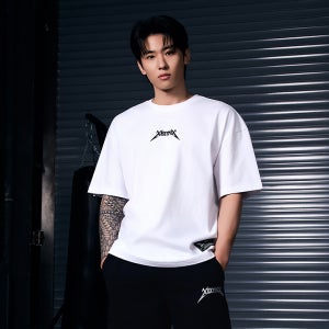 [덱스PICK] NX 맨즈 로고 오버핏 숏슬리브