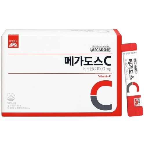 <b>고려은단</b> 메가도스C 비타민C 1000mg x 180포, 1개