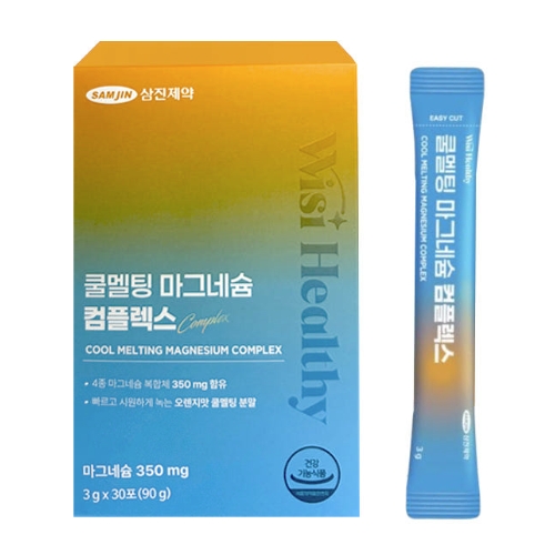 삼진제약 쿨멜팅 마그네슘 컴플렉스 3g x 30포, 1개