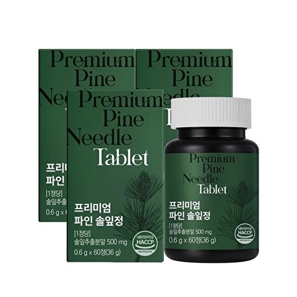 <b>이롭코퍼레이션</b> <b>이롭</b> <b>이롭</b>핏 프리미엄 파인 솔잎정 60정 X 3박스