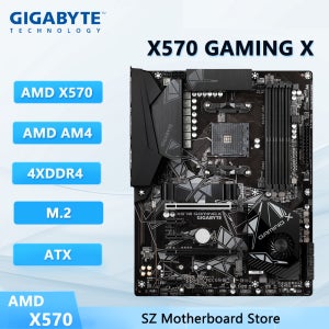기가바이트 X570 게이밍 X 마더보드 AMD X570 AMD AM4 DDR4 128 M.2 ATX 지원 5700X 4700G 5600G 3500 4500 CPU