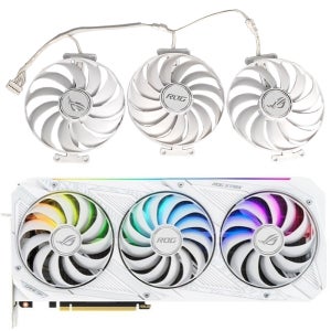 그래픽 카드 냉각 선풍기 GPU 선풍기, ASUS ROG Strix RTX3090 3080TI 3080 3070TI 3070 용, 95mm, 7 핀 CF1010U12S RTX307