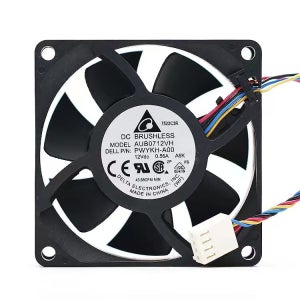 AUB0712VH 12V 0.56A 7CM 7025 델타용 4선 PWM 온도 제어 냉각 팬