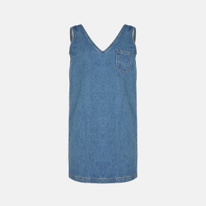 Sleeveless Denim One-piece M231CD0400F