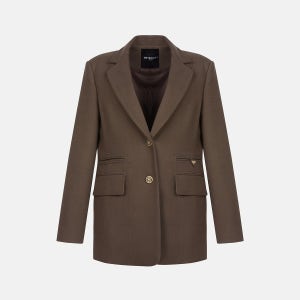 Brown Two-Burton Classic Jacket M233CJ0502D