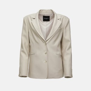 Ivory Single Three-Burton Jacket M231CJ0301I