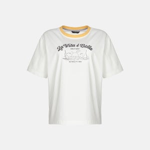 La Vita E Bella Sailing Ship Short-sleeved T-shirt M243CT0911Y