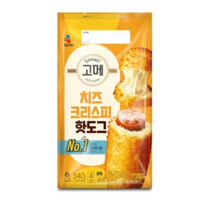 CJ 고메 치즈크리스피 핫도그 (340G)