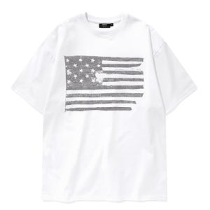 [카네이테이] THE STARS AND STRIPE SHORT SLEEVES (WHITE) K25S-TOT-463-WT